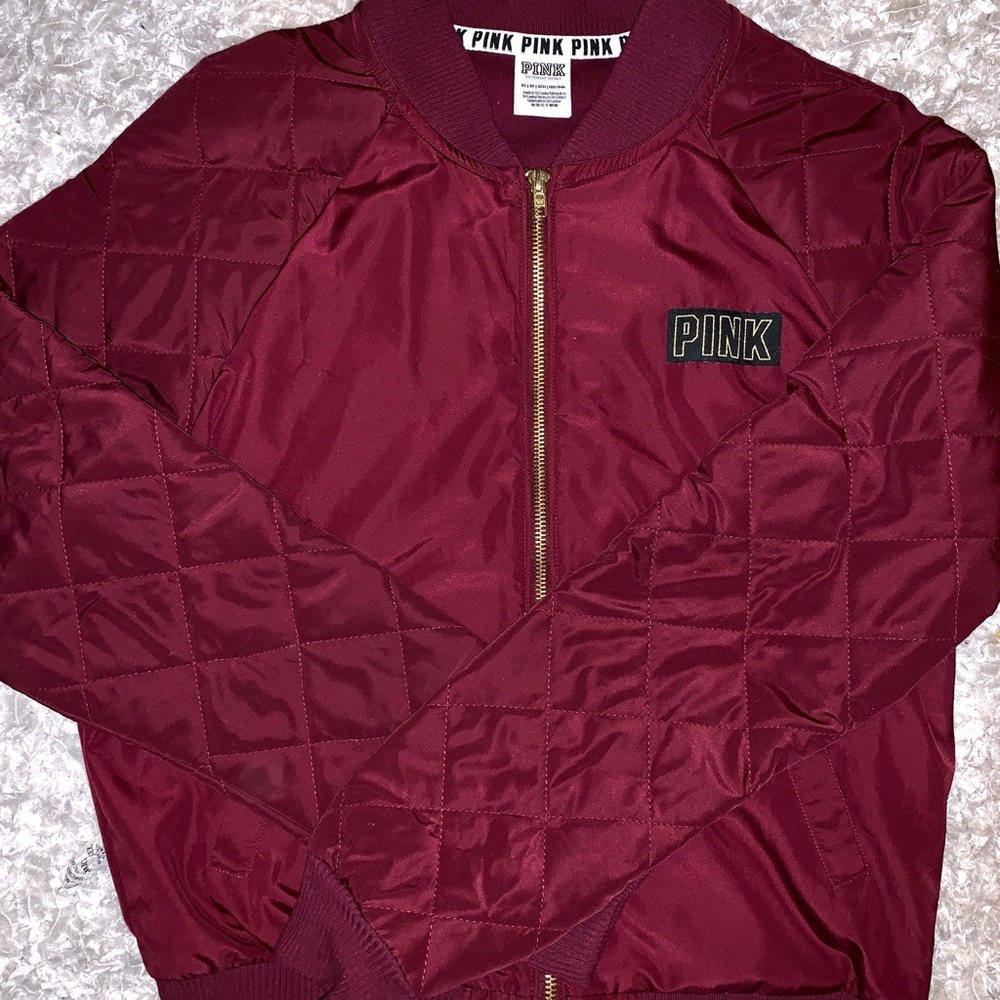 PINK bomber jacket